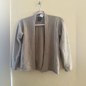 Eileen Fisher Tan Women's Cardigan Sweater, PP